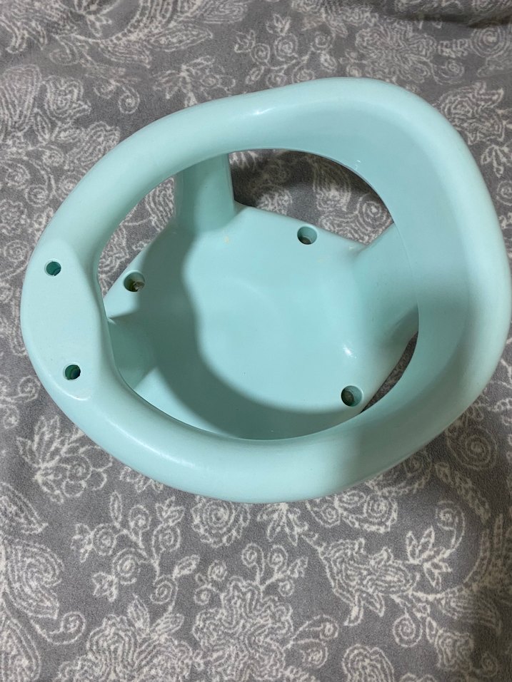 Pastel Mavi Bebek Mama Sandalyesi - Görsel 2