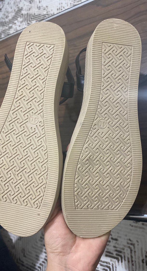 Bej Yılan Desenli Kadın Günlük Ayakkabı - Görsel 4