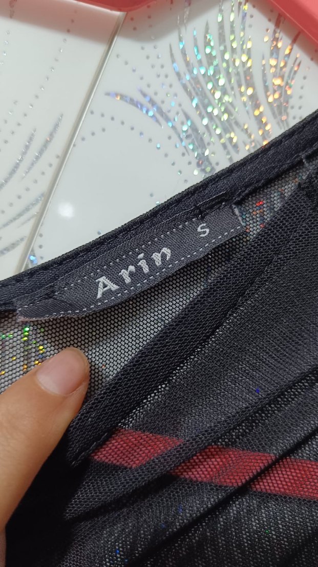 Kız çocuk Uzun Siyah Gotik Straplez Elbise - Görsel 2