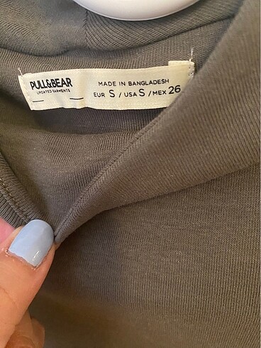 Pull and Bear Pull&bear haki elbise