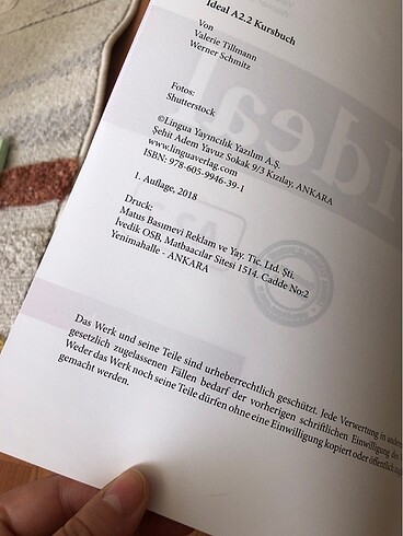 Beden Renk Ideal A2.2