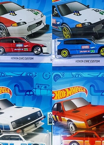 Hot wheels Rally Cars