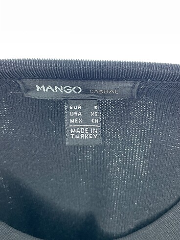 s Beden siyah Renk Mango Kısa Elbise %70 İndirimli.