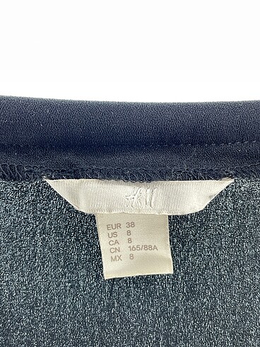 38 Beden siyah Renk H&M Kısa Elbise %70 İndirimli.