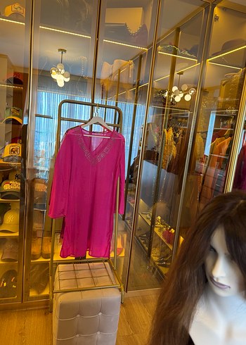 Fuşya Pareo - Görsel 3