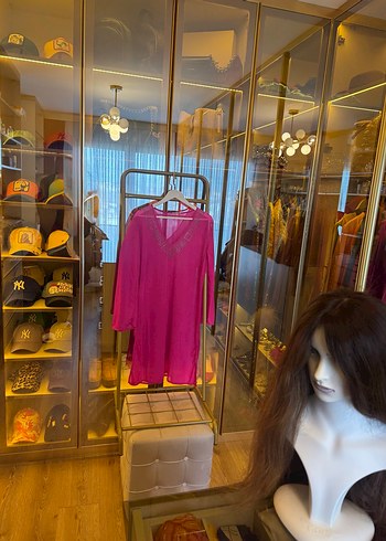 Fuşya Pareo - Görsel 2