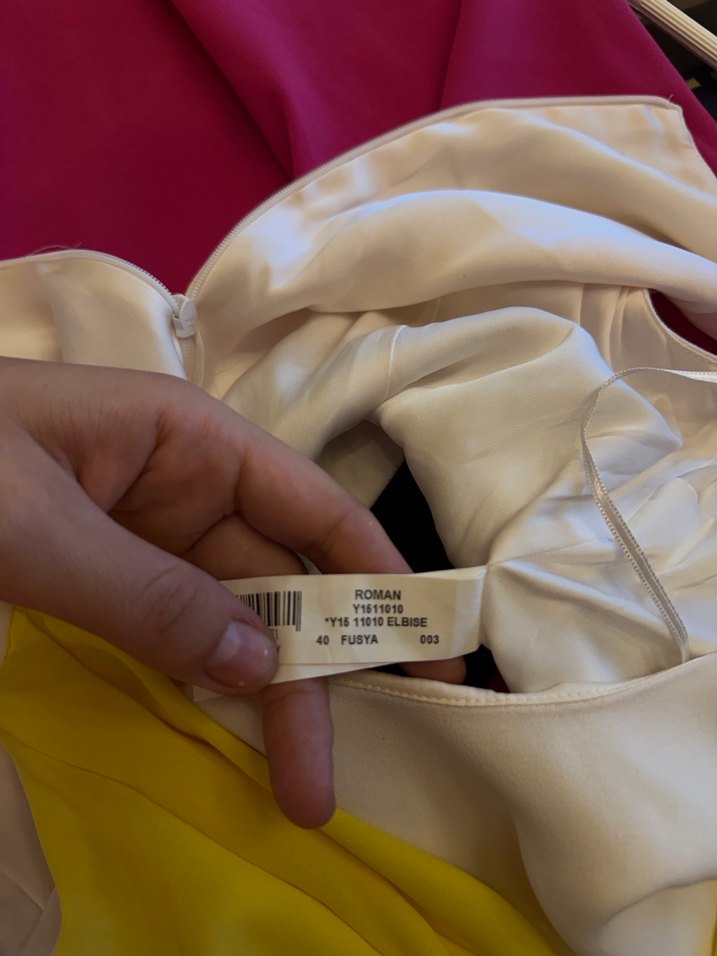 Renkli Elbise - Görsel 4