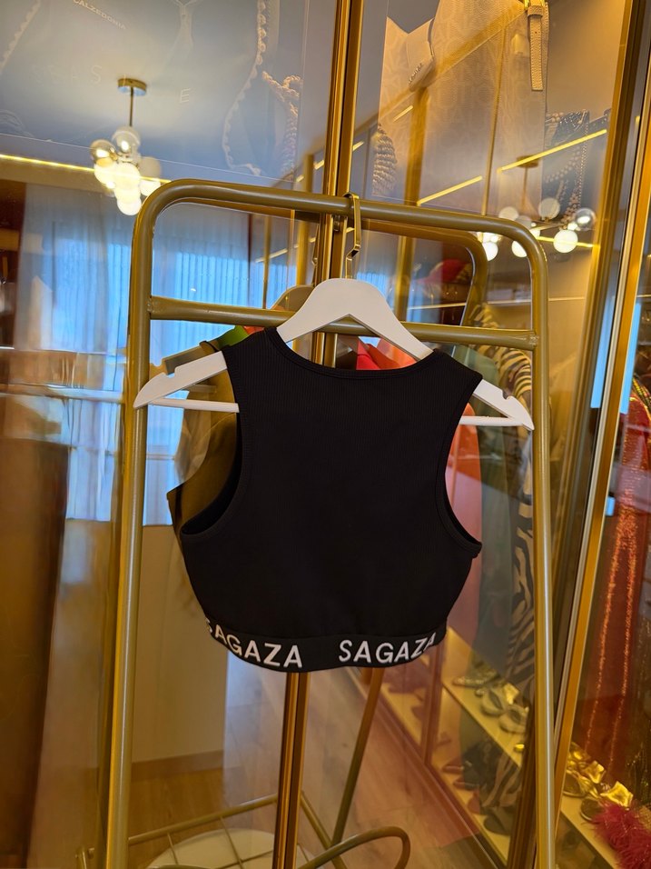 Siyah spor üst - Görsel 3