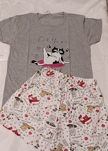 Diğer Muka Yazlık Pijama Takimi