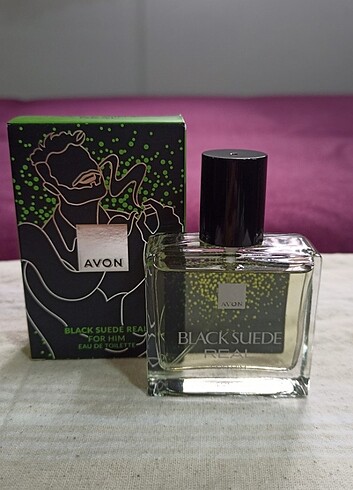 Avon Black Suede Real 30 ml Erkek parfüm