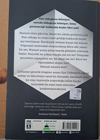 Beden Beyaz Odadaki Çocuk - Karl Olsberg