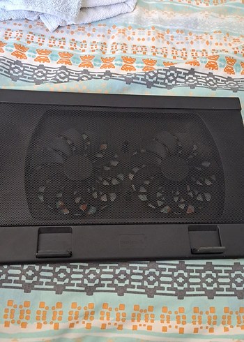 USB Kablolu Gri Dizüstü Soğutucu leptop