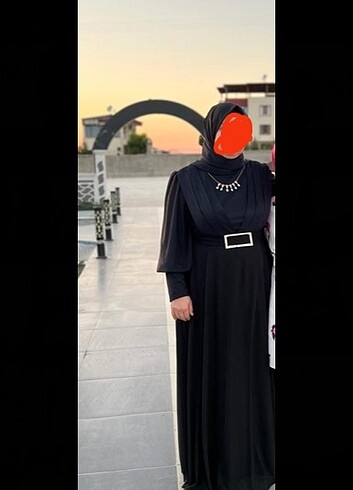 Büyük beden tesettür abiye