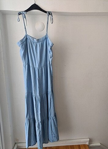 xl Beden primark denim elbise ????
