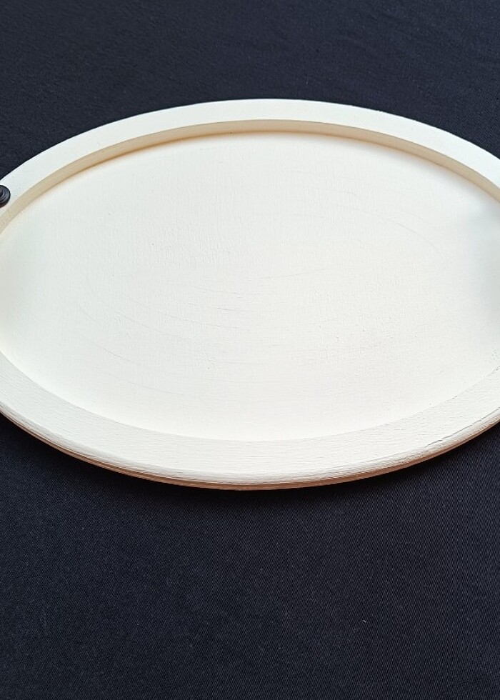 Beyaz Ahşap Sunum Tepsisi  - Görsel 5