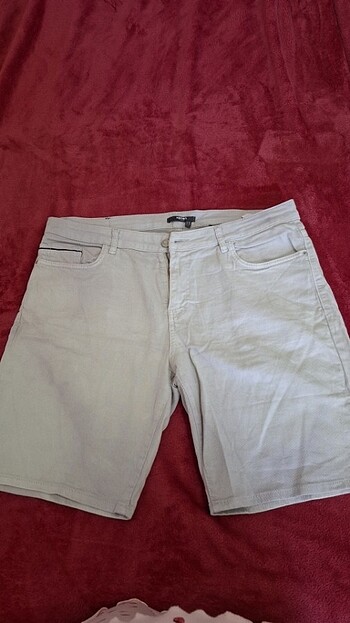 Koton Gabardin Bermuda Şort