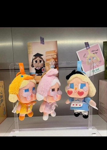 cey baby Pastel Renkli Çoklu Peluş Anahtarlık Seti - Görsel 2