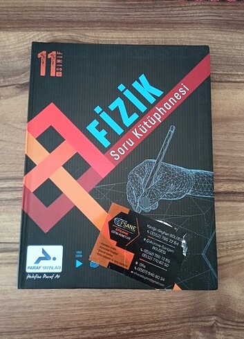 Paraf yayınları Fizik soru bankası 