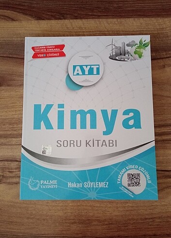 AYT Kimya Soru Bankası Palme yayınları 