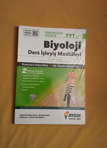 Tyt biyoloji fasikülleri aydın yayınları 