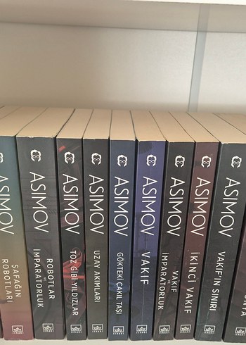Isaac Asimov Roman Kitap Full Tüm Seti İthaki Yayınevi Yayınları - Görsel 2