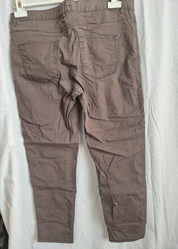 Haki Keten "Chino" Pantalon - Görsel 3