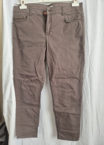 Haki Keten "Chino" Pantalon - Görsel 2