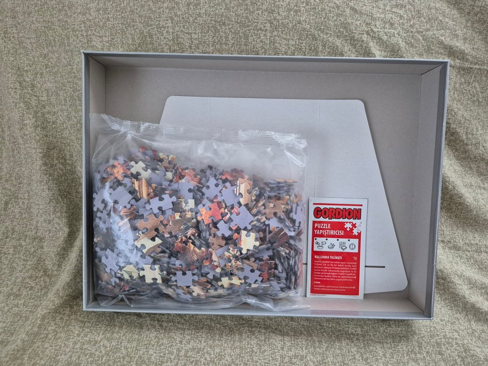 Gordion 1000 Parça Puzzle "Dansçılar" 40907. Yapıştırıcılı - Görsel 3