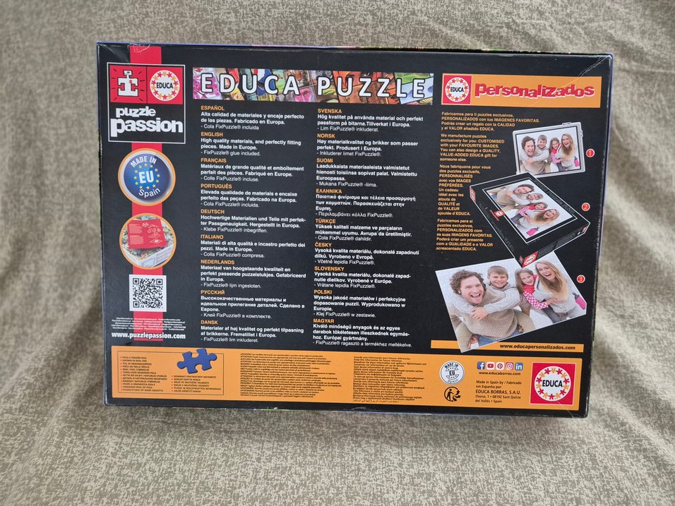 Educa 1000 parça puzzle "Faro en Rock Bay" 17740 Yapıştırıcılı - Görsel 2