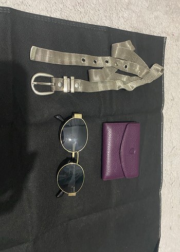 Gri Kemerli Parisli Tarz Kadın Gözlüğü