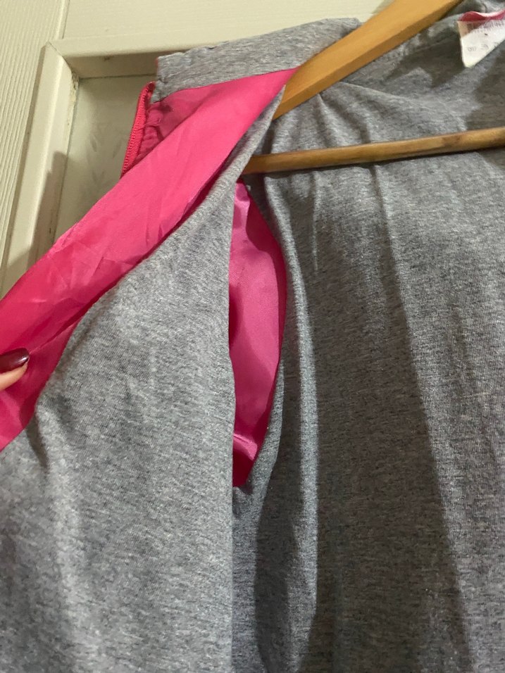 Pembe Fermuarlı Yağmurluk - Görsel 3