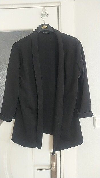 Siyah blazer ceket