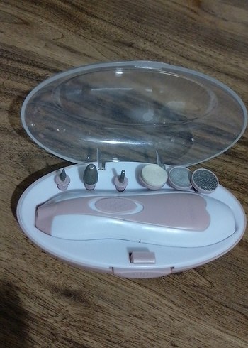 Beden Pembe Elektrikli Manikür Pedikür Seti
