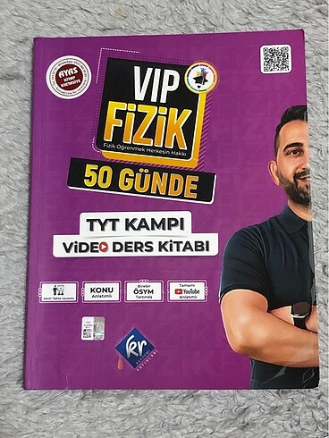 vip fizik video ders kitabı