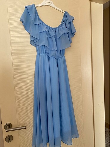 Şifon elbise - Görsel 2