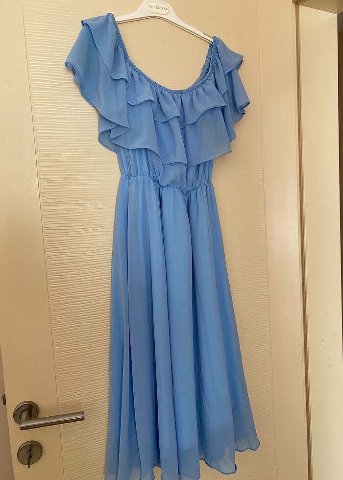 Şifon elbise - Görsel 2