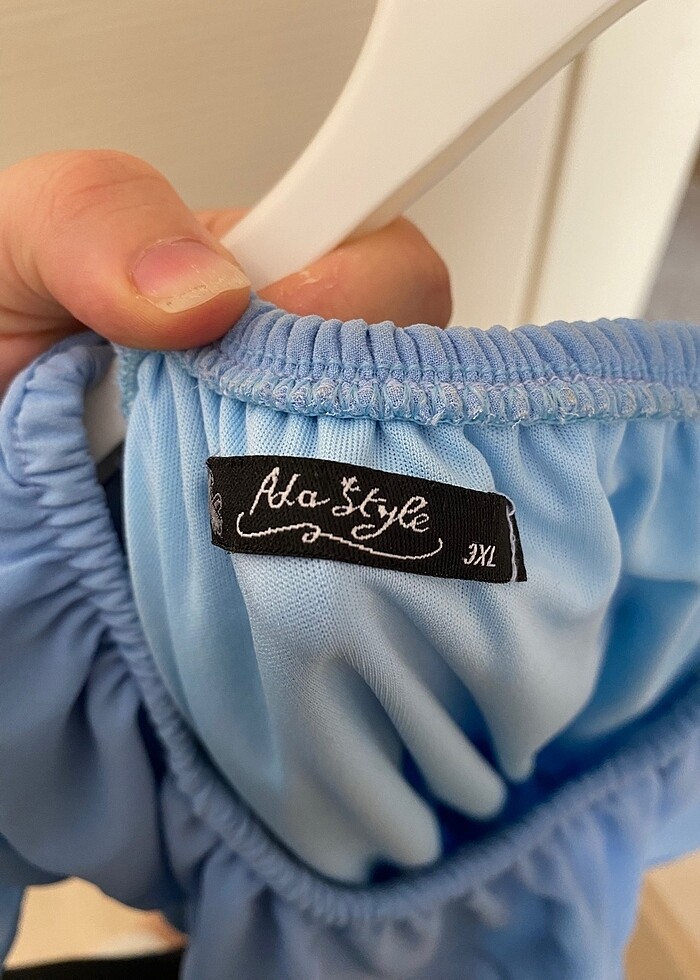 Şifon elbise - Görsel 4