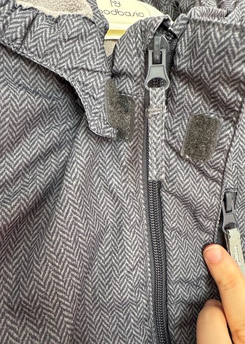 Gri Erkek Çocuk Kapüşonlu Ceket - Görsel 4