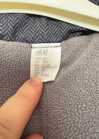 Gri Erkek Çocuk Kapüşonlu Ceket - Görsel 6