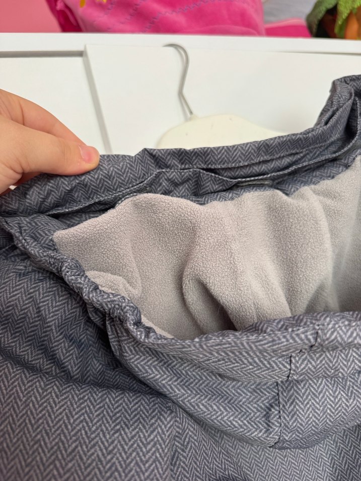 Gri Erkek Çocuk Kapüşonlu Ceket - Görsel 5