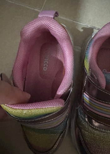 Kız Çocuk vicco ışıklı ayakkabı - Görsel 4