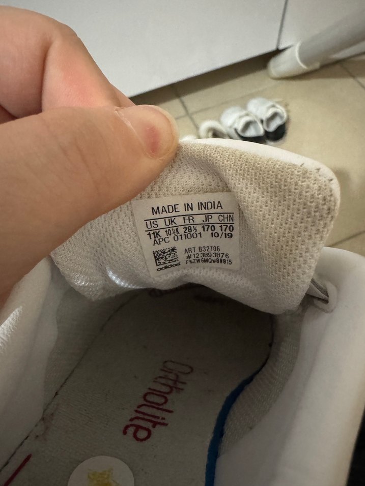 Kız Çocuk orjinal adidas stan smit - Görsel 4