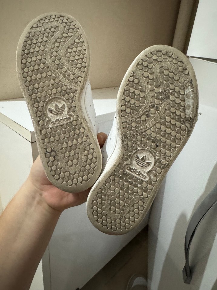 Kız Çocuk orjinal adidas stan smit - Görsel 2