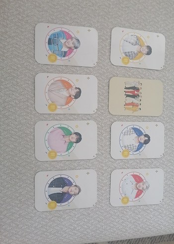  Çok Renkli BTS Temalı Mouse Pad Seti
