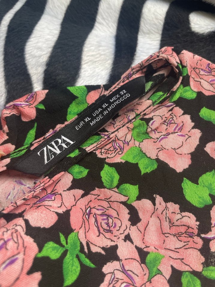 Pembe Pilili Bohem Mini Elbise - Görsel 2