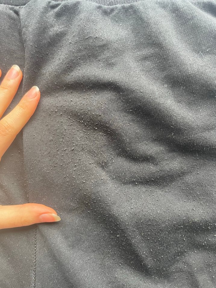 Siyah bol eşofman - Görsel 4