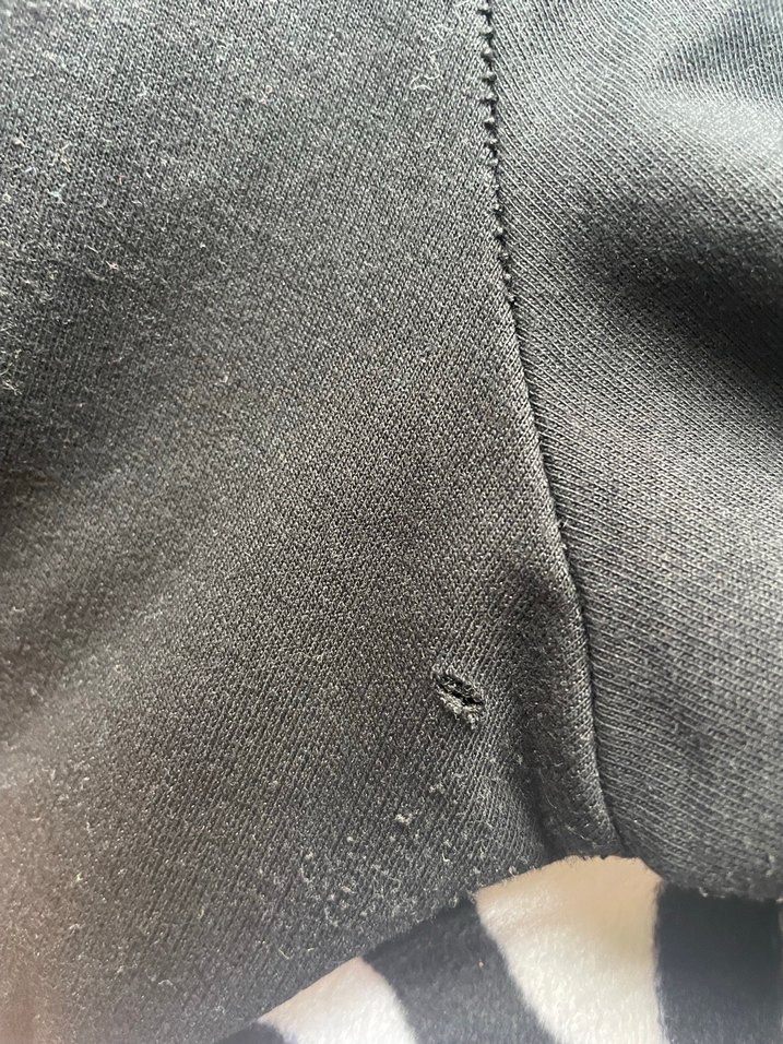 Siyah bol eşofman - Görsel 5