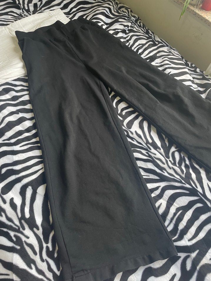 Siyah bol eşofman - Görsel 2