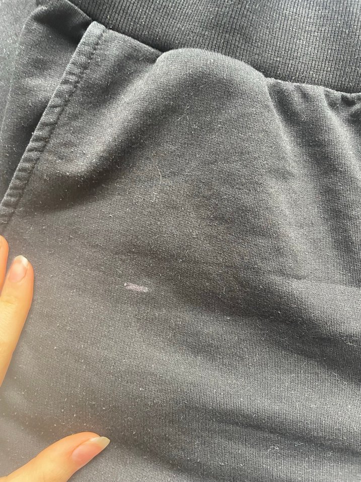 Siyah bol eşofman - Görsel 3