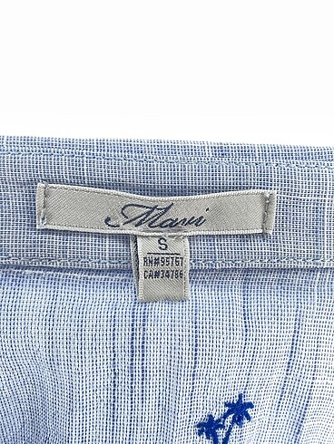 s Beden çeşitli Renk Mavi Jeans Gömlek %70 İndirimli.